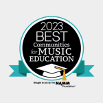  Best Communities for Music Education Award